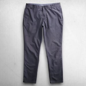 Nike Golf Modern Fit Chino Pants Men 34x32 Gray Dri-Fit Stretch Athleisure
